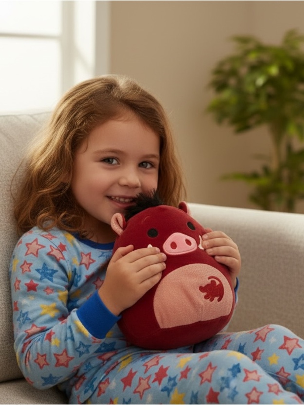 Squishmallows NWT Disney The Lion King Pumbaa 8” Plush Toy